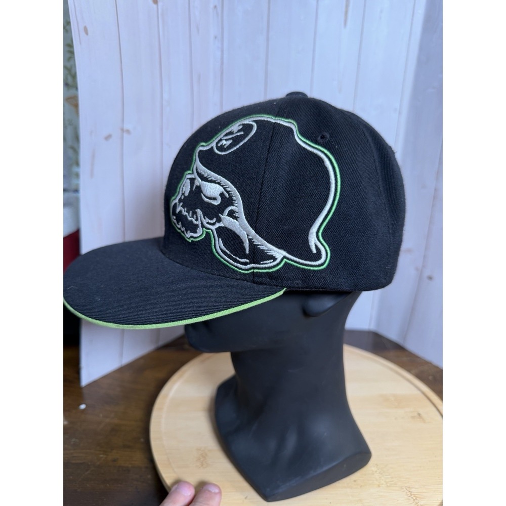 Vintage Y2K Metal Mulisha Flex Fit Hat Motocross Skull‎ Skater Size L/XL Grunge